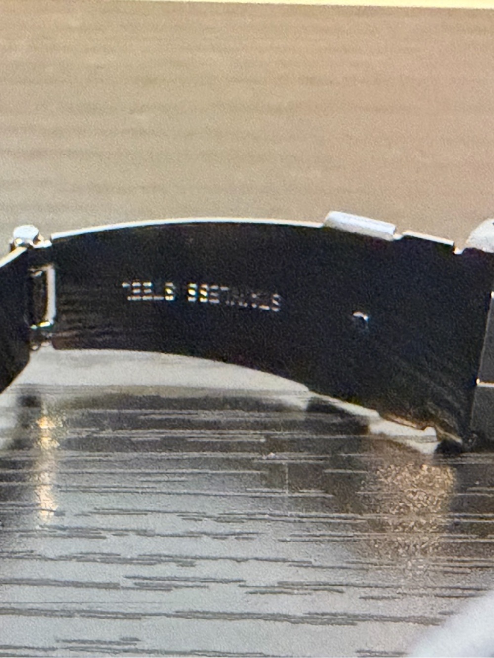 Michael Kors Black Brushed Metal Link Bracelet Watch - Picture 5 of 7